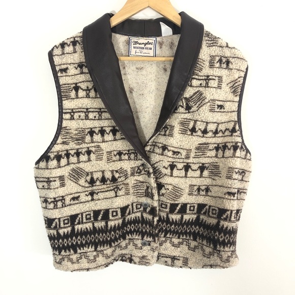 wrangler western vests